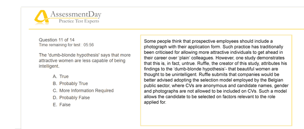 Watson glaser critical thinking test free picture