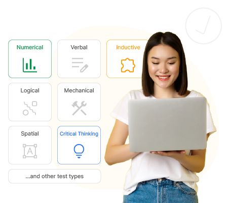illustration of test types available