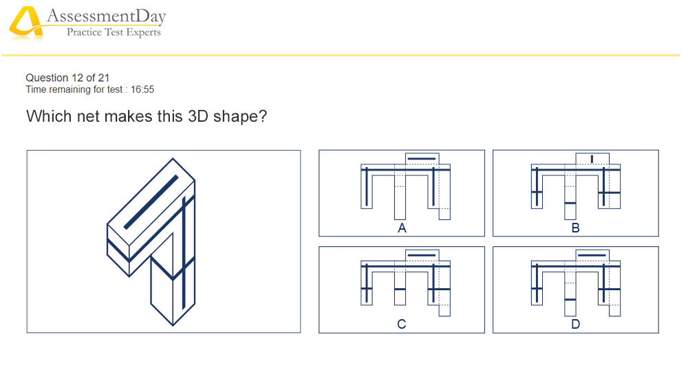 visual spatial ability test